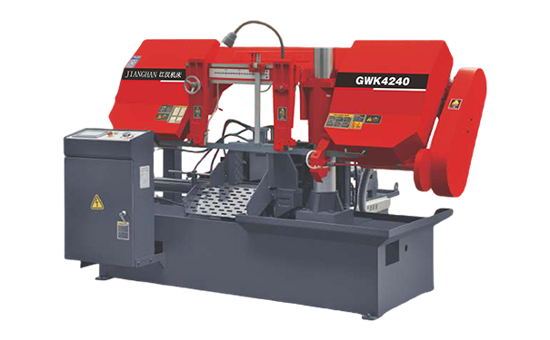 桥头镇GWK4240数控双柱卧式带锯床
