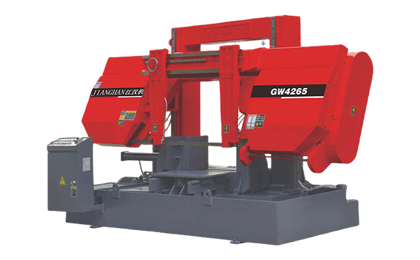 桥头镇GW4265双柱龙门卧式带锯床