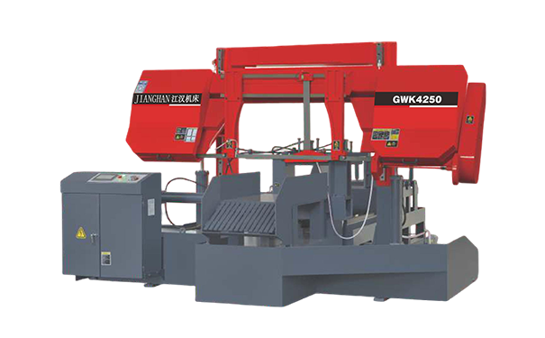 桥头镇GWK4250数控双柱龙门卧式带锯床