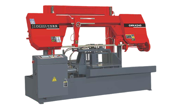 桥头镇GWK4240数控双柱龙门卧式带锯床