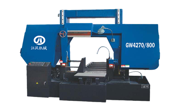 桥头镇GW4270/800双柱龙门卧式带锯床